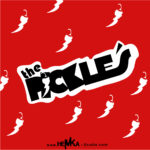 Logo "the pickles" pour un groupe de rock